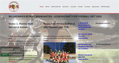Desktop Screenshot of fcbremgarten.ch
